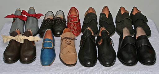Citere noget hardware Wood, Leather & Stone, etc. ~ Historic Shoes